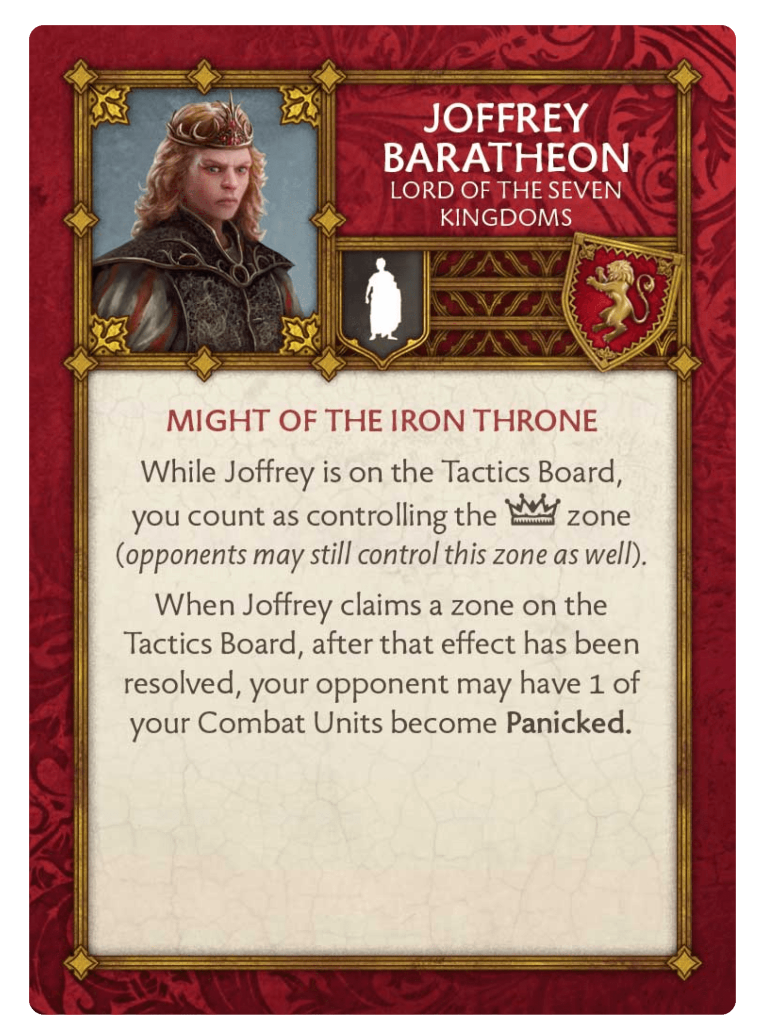 (Joffrey Baratheon Lord of the Seven Kingdoms) ASOIAF.FR